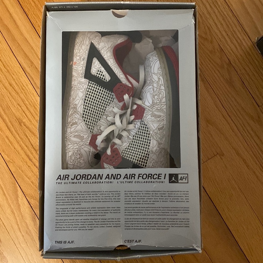 Jordan 4 Air Jordan and Air Force 1 collab